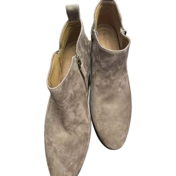 Vionic Cecily Suede Waterproof Ankle Boots Size 9.5 | NEW Orthotic Comfort $140 - Picture 5 of 15